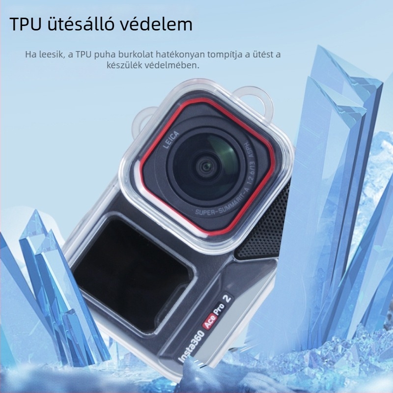 Szilikon védőtok Insta360 Ace Pro/Ace Pro2-hez – test és lencse védő, modell IST-BHT757, SUNNYLIFE