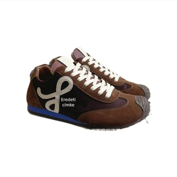 Női bőr casual sneakers fűzős zárással, kerek orrú, könnyű, természetes gumi talppal