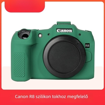 Canon EOS R8 fényképezőgéphez készült szilikon tok – porvédő és védőfedél