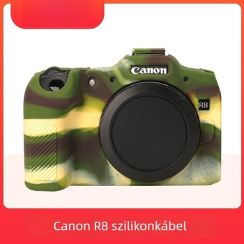 Canon EOS R8 fényképezőgéphez készült szilikon tok – porvédő és védőfedél