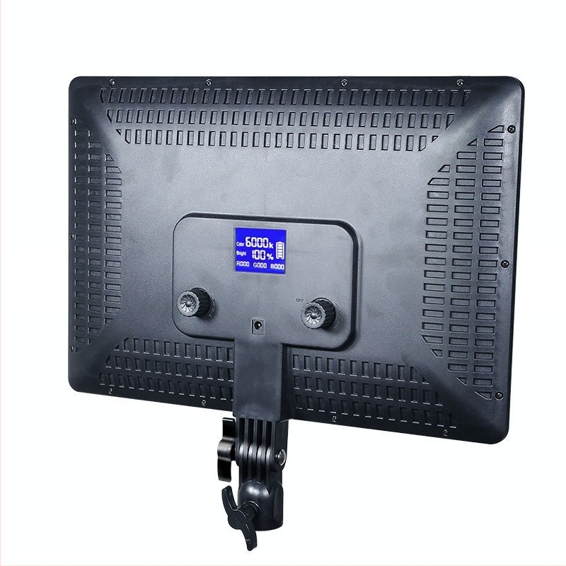A101 LED síkpaneles kamera világítás – töltőfény, 40W, 85-245V, függőleges szerelés, többszintű állítás, élő közvetítéshez és fotózáshoz