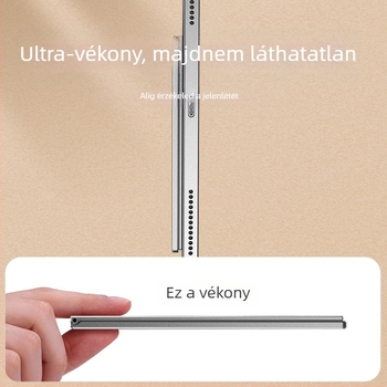 Tablet állvány – összecsukható, modell Flat bracket, tömeg 30 g