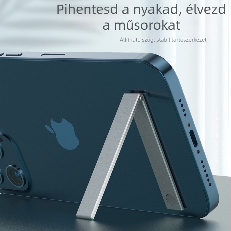 Tablet állvány – összecsukható, modell Flat bracket, tömeg 30 g