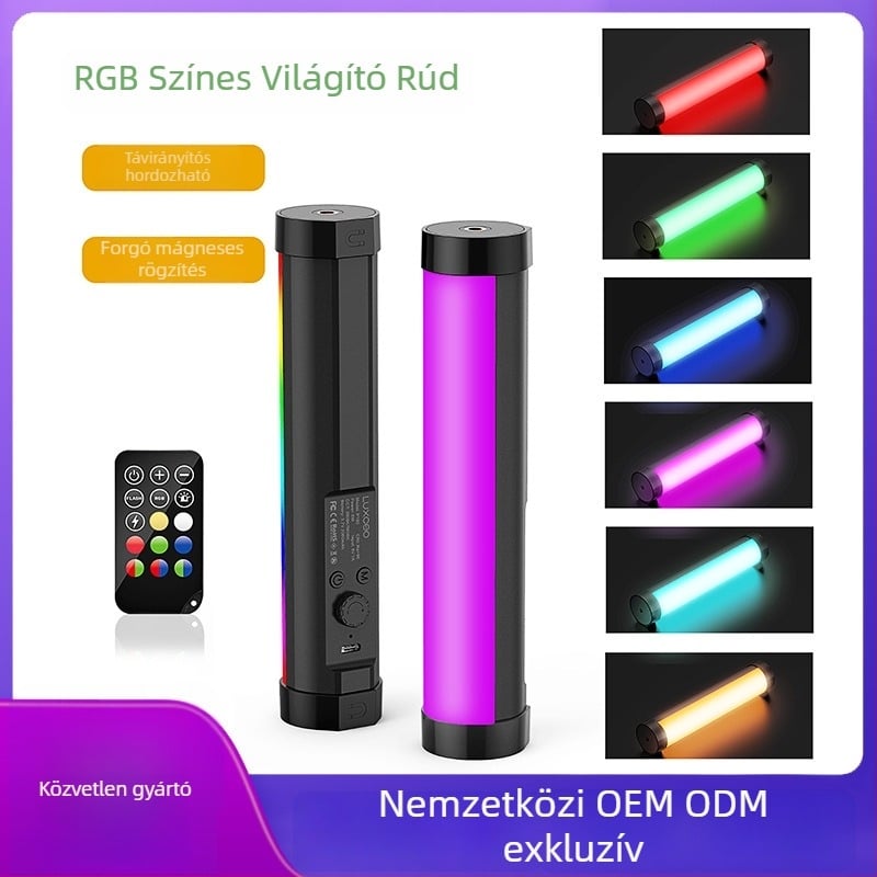 P100 Mini kitöltőfény, 5W, 5V, Beépített akkumulátor, Kézi használat, Still life fotózás, Filmkészítés és rövid videók