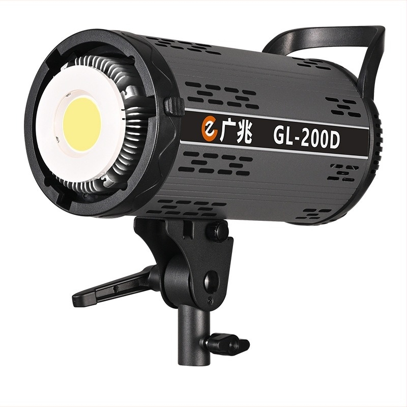 LED élő közvetítéshez COB 300W világítás, szabályozható fényerő és színhőmérséklet 2700K–6500K, 3 m hatótávolság, 220V