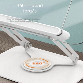 Akril táblagéptartó 360°-os forgással és állítható dőlési szöggel
