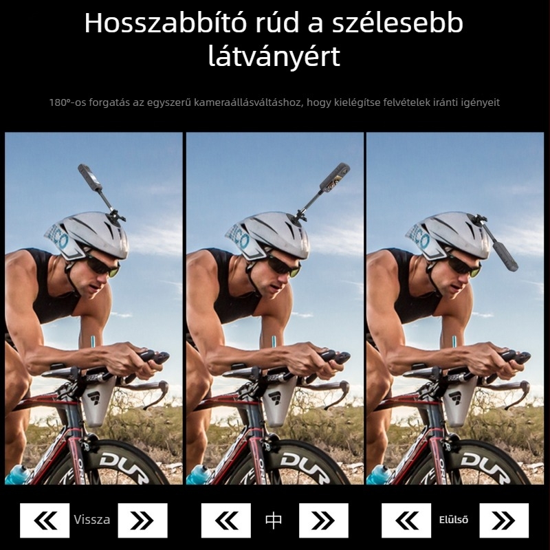 Univerzális TPU sisakadapter DJI Action / GoPro – GP383, 22 g, logónyomtatás elérhető