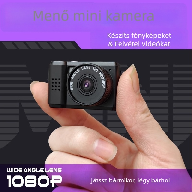 Széles látószögű retró stílusú digitális kamera, modell S5, 1,5 hüvelykes LCD, TF-kártya, akkumulátor-élettartam 60 perc