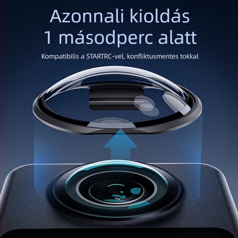 Startrc Osmo 360 objektív napellenző panoráma kamera számára, anyag PC/üveg választható