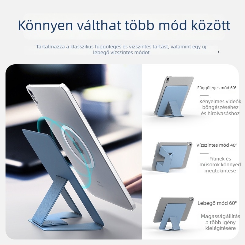 iPad Air 5-höz asztali mágneses, összecsukható állvány (2021)