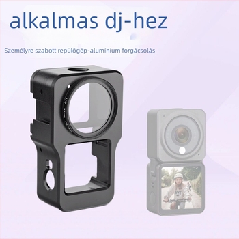 DJI Action2 Alumínium Ötvözet Védőtok Hővezető Hűtőkerettel, Esésvédett