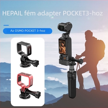 Hepail AC-20 Fém adapter Pocket 3-hoz – keret háromtengelyes gimballhoz