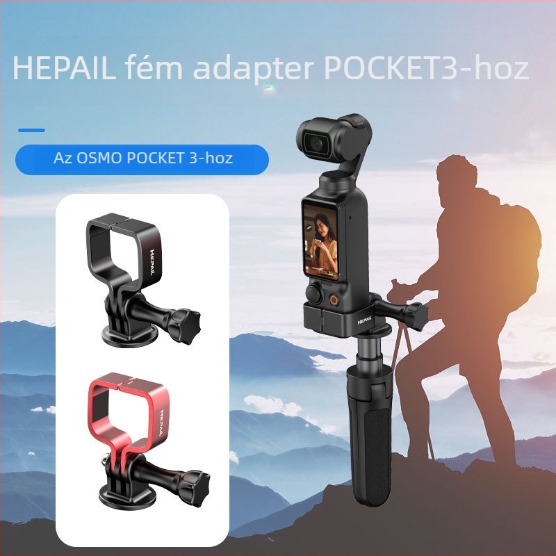 Hepail AC-20 Fém adapter Pocket 3-hoz – keret háromtengelyes gimballhoz