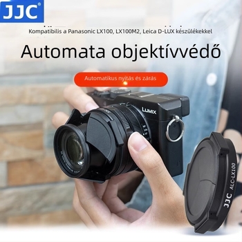 JJC automata objektívvédő kupak ALC-LX100 Panasonic LX100 / LX100 II, Leica D-Lux 8 Typ 109