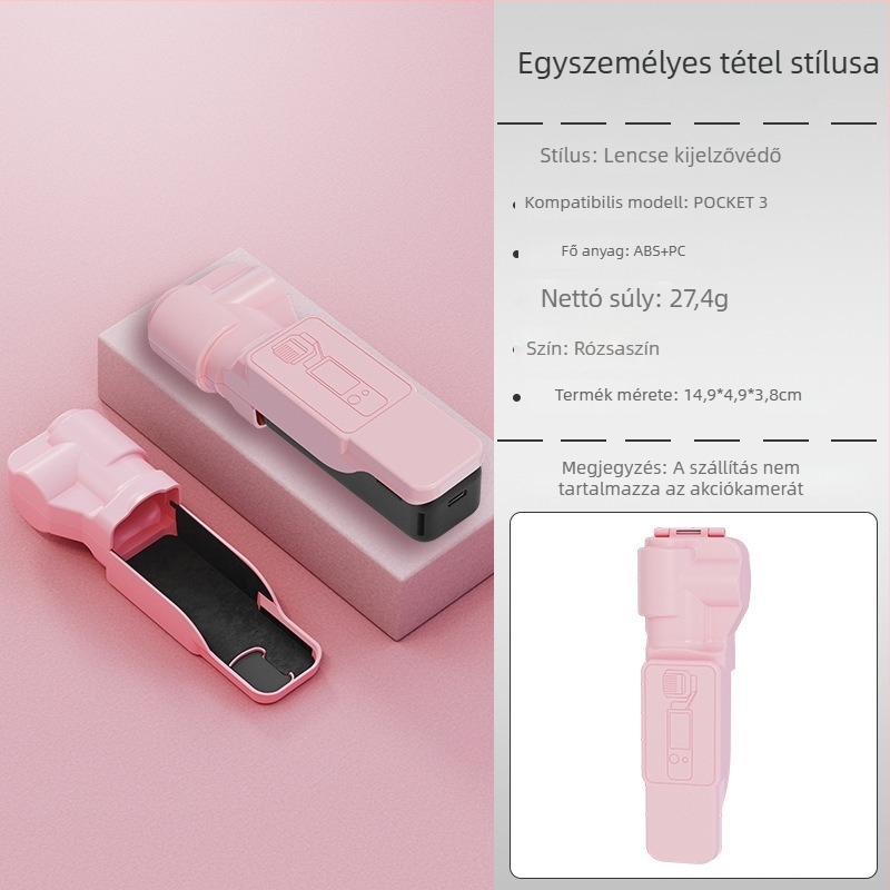 DJI Osmo Pocket 3 lencse és képernyő védőfedél, BRDRC, ABS+PC, 27,4 g