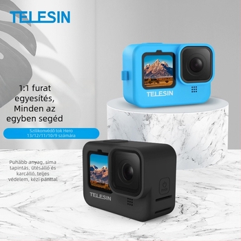 GoPro Hero9-13 szilikon objektívvédő sapka kézi pánttal GP-HER-041