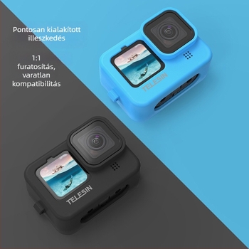 GoPro Hero9-13 szilikon objektívvédő sapka kézi pánttal GP-HER-041