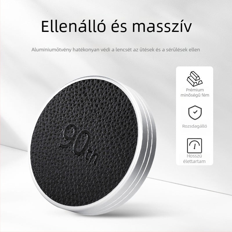 Objektívvédő sapka Fuji Instax Mini Evo-hoz | LC-IME | alumínium ötvözet + EVA | Bajonett méret: Egyéb | OEM feldolgozás