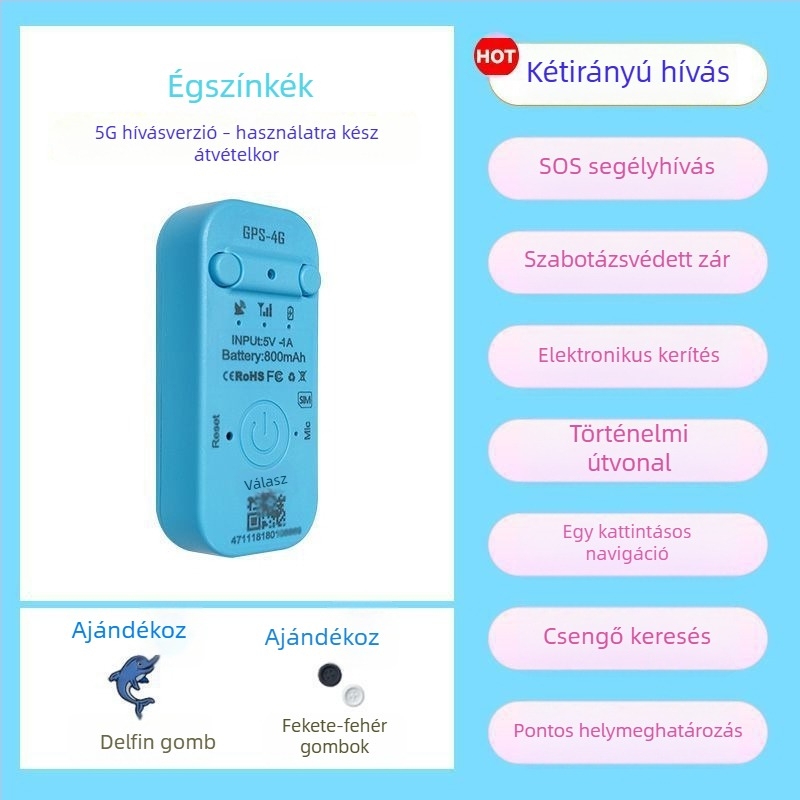 GPS gyermeklokátor – nyomkövetés és helymeghatározás, elvesztés és elrablás elleni védelemmel