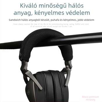 Biboo fejhallgató fejvédő szalagborítás ASUS ROG Delta Prism S fejhallgatóhoz – lélegző hálós anyag