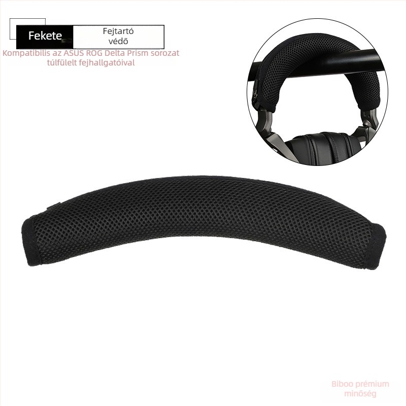 Biboo fejhallgató fejvédő szalagborítás ASUS ROG Delta Prism S fejhallgatóhoz – lélegző hálós anyag
