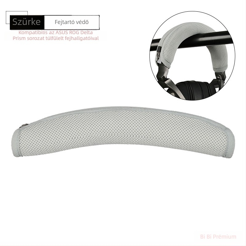 Biboo fejhallgató fejvédő szalagborítás ASUS ROG Delta Prism S fejhallgatóhoz – lélegző hálós anyag