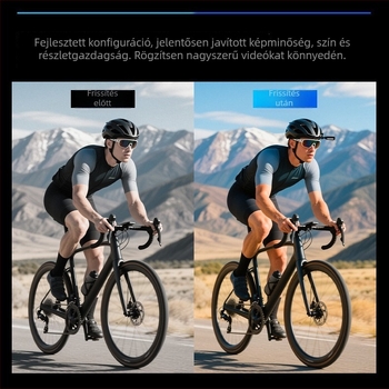 Yd-001 akciókamera kültéri kerékpározáshoz és hegymászáshoz – 4K, 1,47 inch LCD, 1000mAh akkumulátor, ABS ház, TF-kártya tárhely