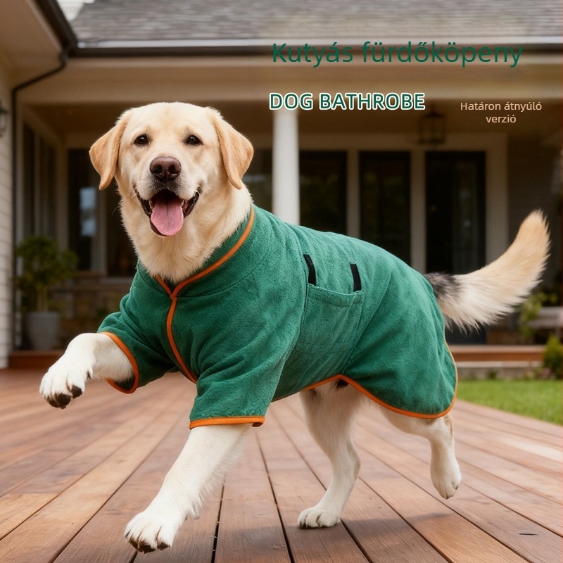 Kr Nylon Kutyafürdő Törölköző – nedvszívó, teljes test körüli becsomagolás, gyorsan száradó, márka testreszabás akár 100 darab méretenként