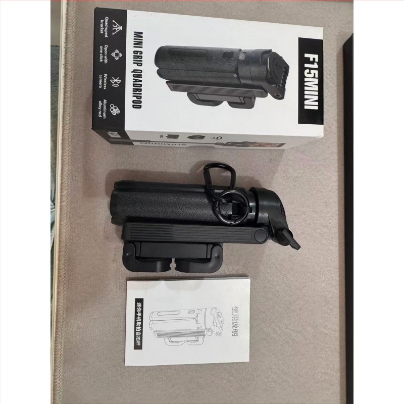 F15 mini Bluetooth selfie bot teleszkópos karral, alumínium-ABS ötvözet, távirányítóval, stabilizációs rendszer