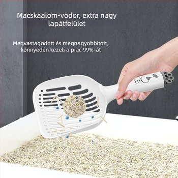 Macskaalmok lapát hosszú nyéllel — PP anyag, márka Pailide