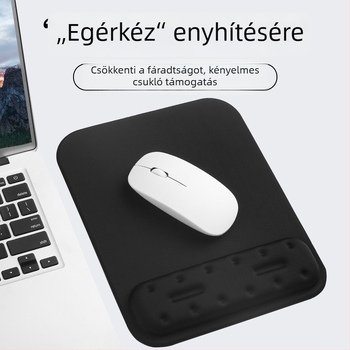 Memóriás csuklótámasz egérpadhoz és billentyűzethez – Modell YK-HW1001, egyoldalas, szövet anyag