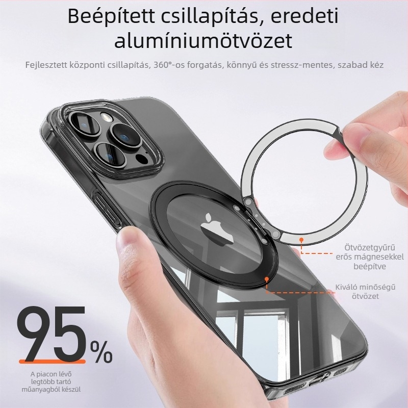 Összecsukható fém telefon-tartó, testreszabható, általános célú