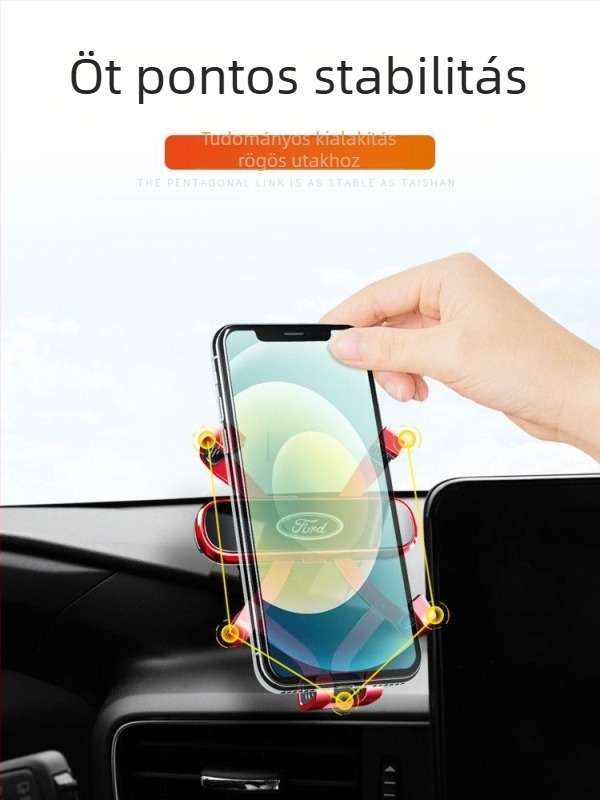 Ford univerzális autótelefon-tartó a Focus, Mondeo, Edge Plus, Ruiji, Escape, Yibo modellekhez