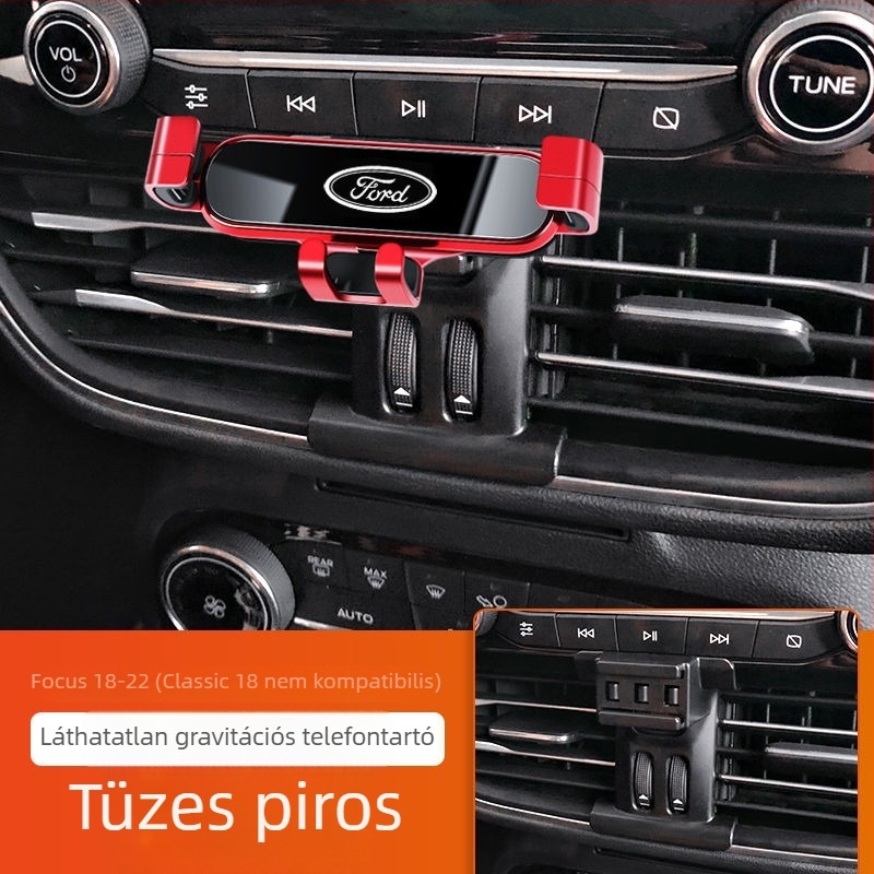Ford univerzális autótelefon-tartó a Focus, Mondeo, Edge Plus, Ruiji, Escape, Yibo modellekhez