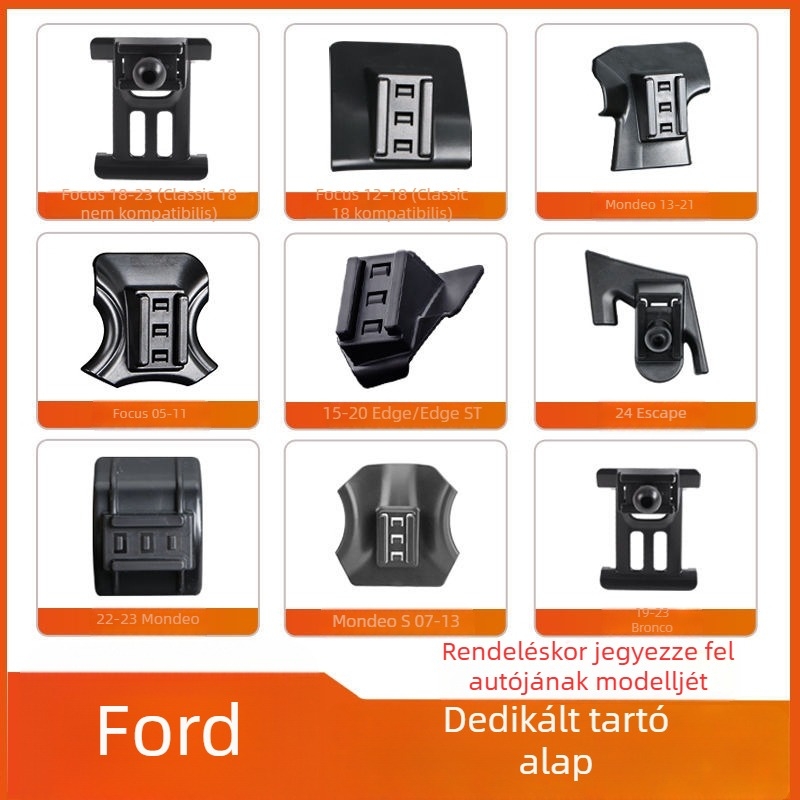 Ford univerzális autótelefon-tartó a Focus, Mondeo, Edge Plus, Ruiji, Escape, Yibo modellekhez