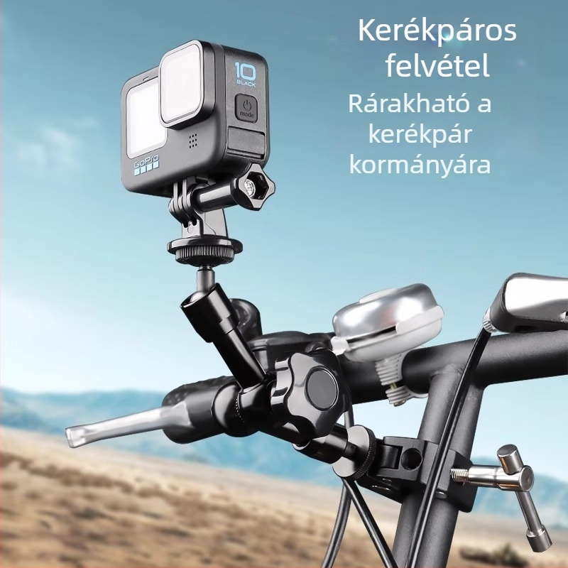 Univerzális többfunkciós autós telefontartó és kamera tartó, fejrészt rögzíthető