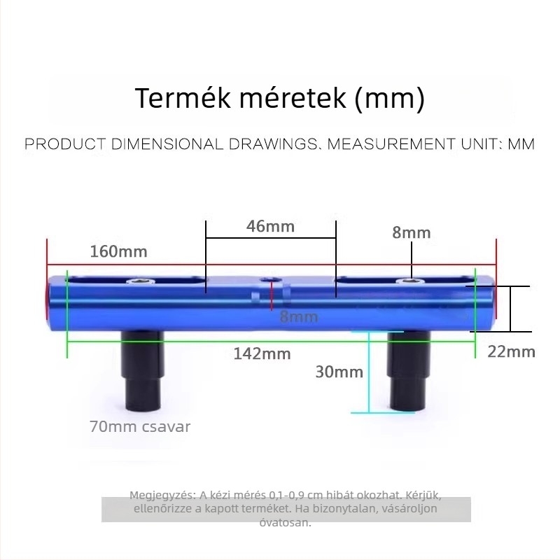 Motorkerékpár univerzális telefon-tartó kinyúló rúddal DVR és navigáció számára