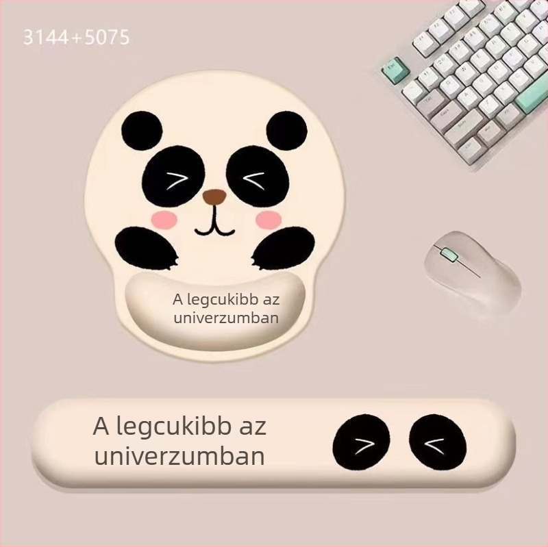 Kis gumírozott irodai pad kar- egérhez számológép funkcióval, hőátviteli nyomtatás, modell Pad-338, testreszabás támogatott
