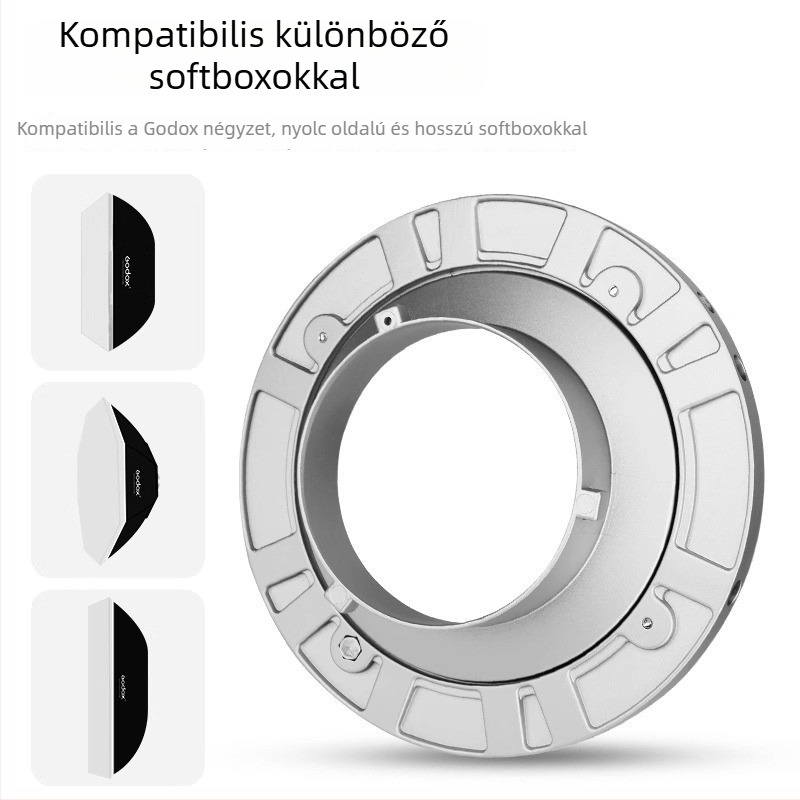 Godox Shenniu Soft Light Tool — Alumínium ötvözet, Maximális teher 2 kg alatt