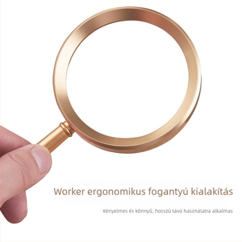 Kézi nagyító olvasáshoz, 20x nagyítás, nagy felbontású lencse, idős személyek számára, otthoni használatra