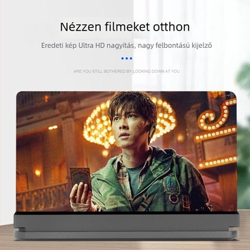 26X telefon tartó képernyő-nagyítóval, ABS, általános kompatibilitás