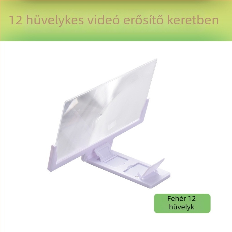 Dika Star HD 3D kijelző erősítő tartó mobiltelefonhoz, Lazy típus, modell F9, általános kompatibilitás, asztali használat, testreszabás támogatott