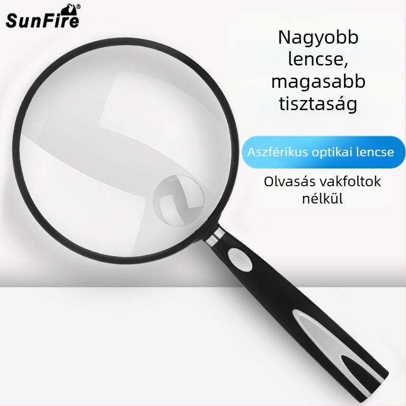 Sun Fire kézben tartható olvasó nagyító aszferikus, magas felbontású, ultra vékony kivitel, Zhejiang eredet