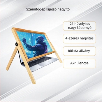 Asztali nagyító a számítógép képernyőhöz – 4x nagyítás, akril lencse, modell Dnf new style, Kang neng, testreszabható