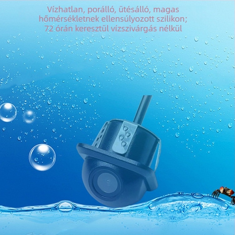 CCD kettős kapcsolású kupolás autókamera tolatókamera, széles látószög