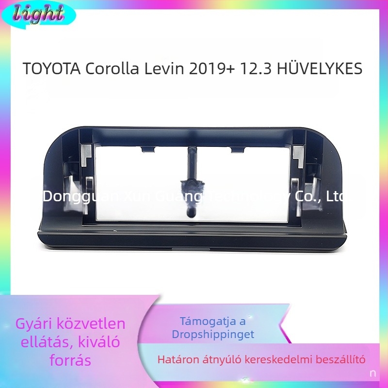 12,3 hüvelykes navigációs keret készlet Toyota Corolla Levinhez (2019–2022)