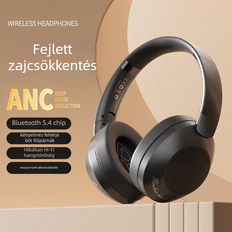 V770ANC gaming fejhallgató – Aktív zajszűrés, Alacsony késleltetés e-sportokra, 8+ órás akkumulátor, Bluetooth 5.0, 10 m hatótávolság
