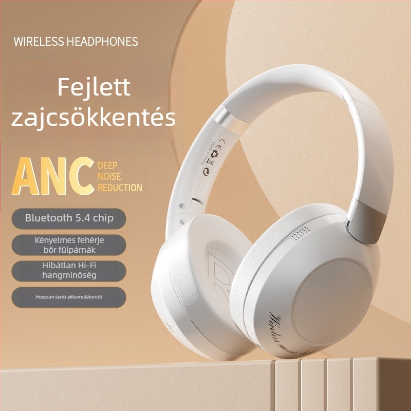 V770ANC gaming fejhallgató – Aktív zajszűrés, Alacsony késleltetés e-sportokra, 8+ órás akkumulátor, Bluetooth 5.0, 10 m hatótávolság