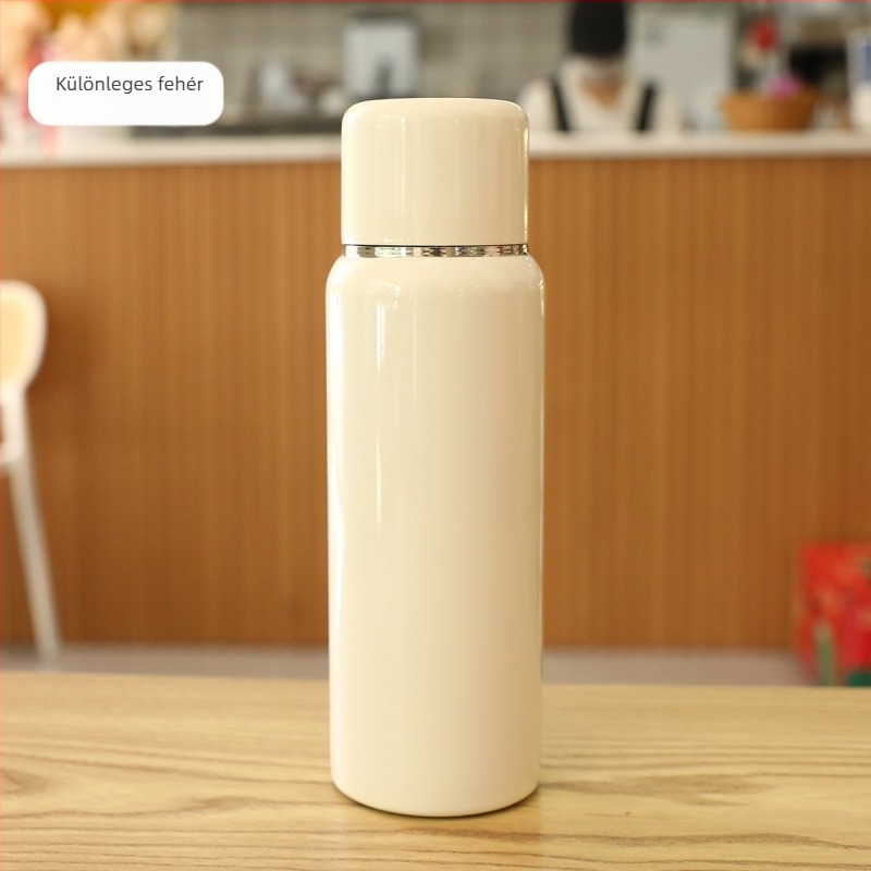 316 rozsdamentes acél belső, 201 rozsdamentes acél külső, vákuum szigetelés 6–12 óra, intelligens hőmérséklet-kijelző, testreszabható logó