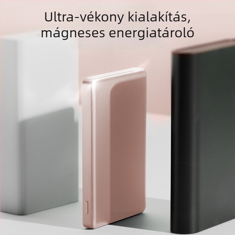 Mopu M02 vezeték nélküli mágneses töltő – PD gyors töltés, kimenet 15W, bemenet 9, töltési áram 100, Li-ion akkumulátor, standard interfész